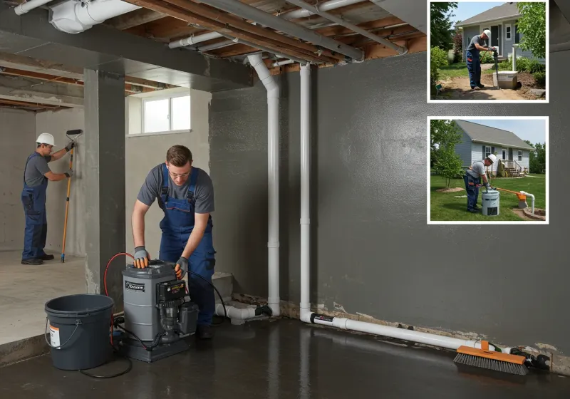 Basement Waterproofing and Flood Prevention process in Maggie Valley, NC